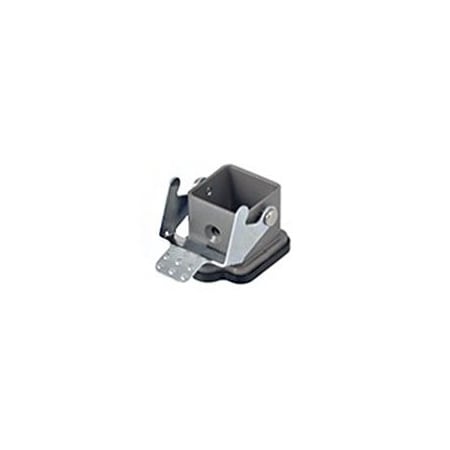 Molex Gwconnect Std-Standard, Single Lever Bulkhead Mount Housing, Die-Cast Aluminum 7803.6202.A